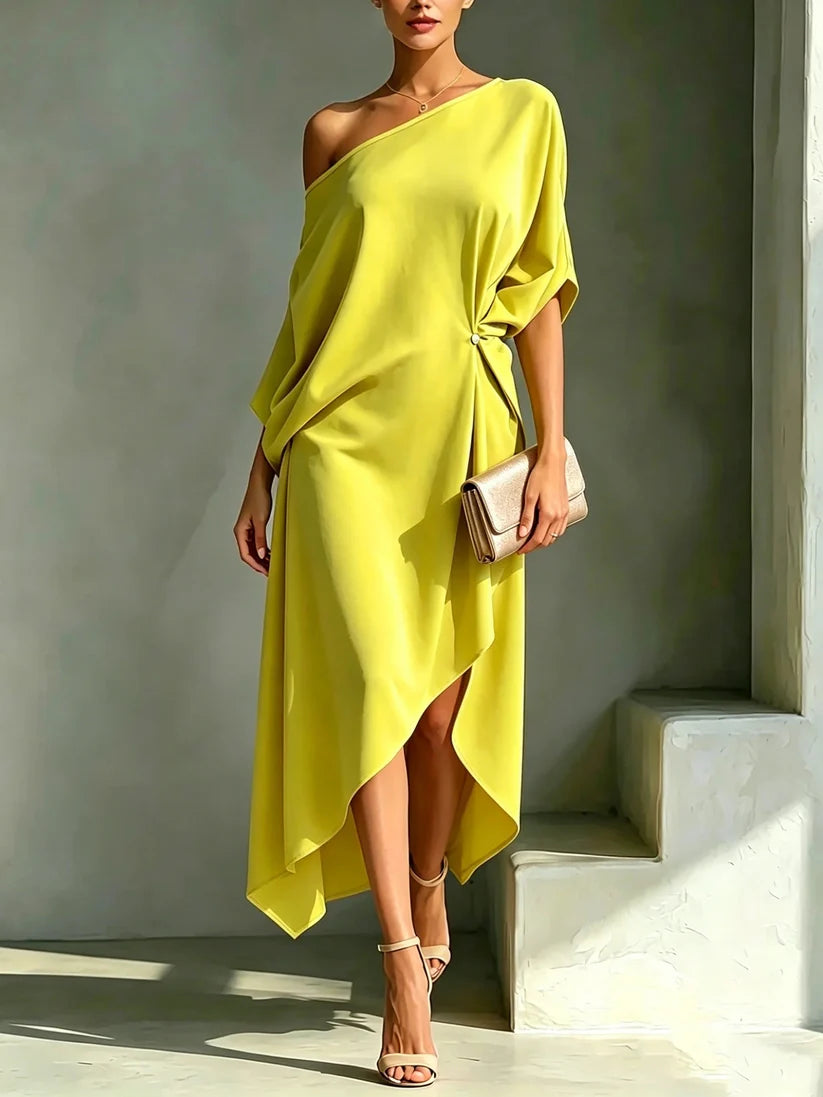 Camila | Vestido asimétrico