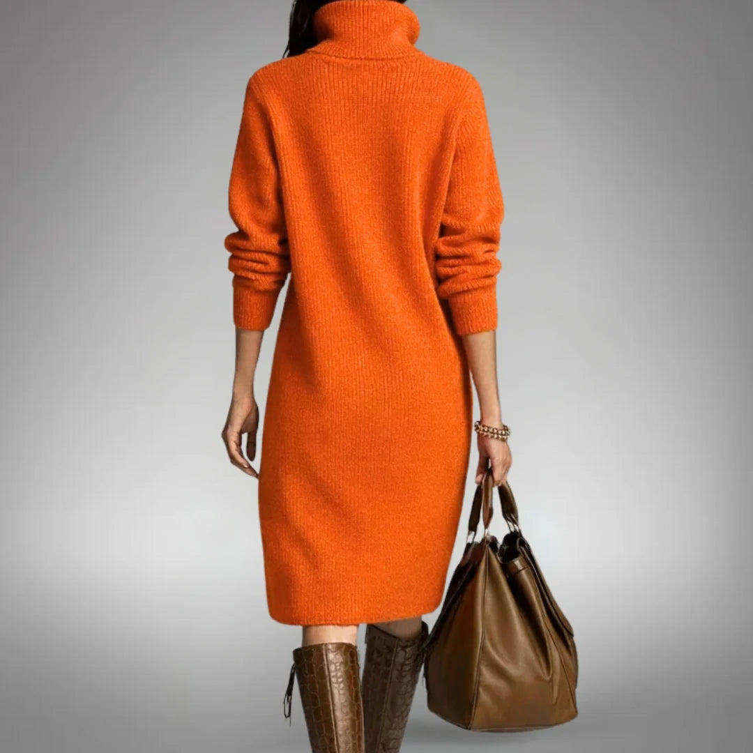 Elyon | Vestido jersey de punto gofre