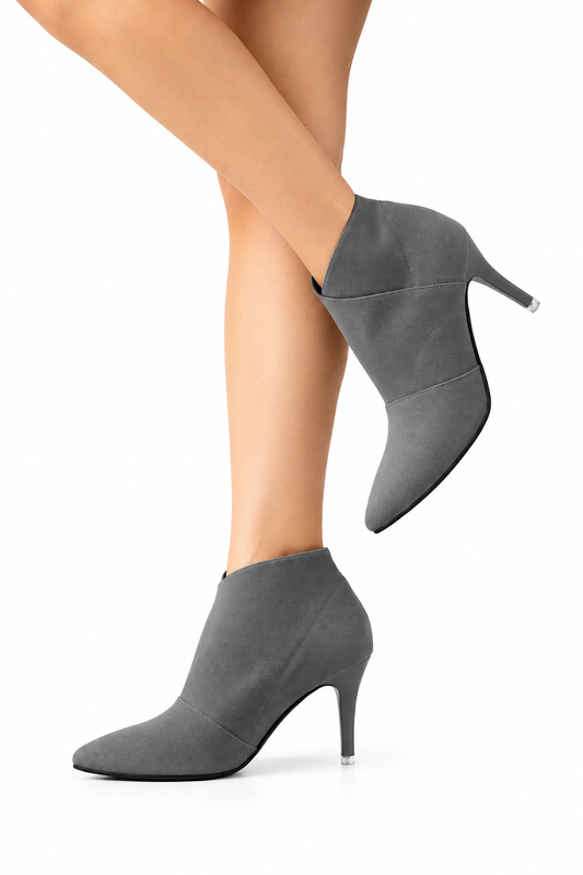 Botines de tacón alto