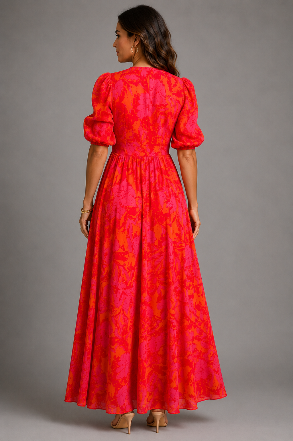 Olympe | Vestido fluido bicolor