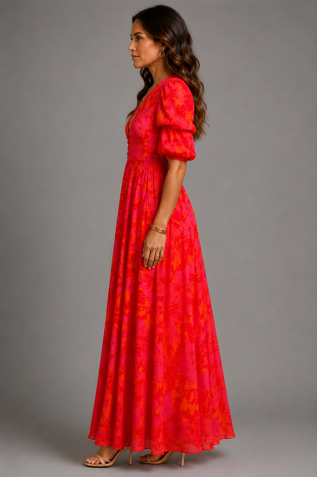 Olympe | Vestido fluido bicolor