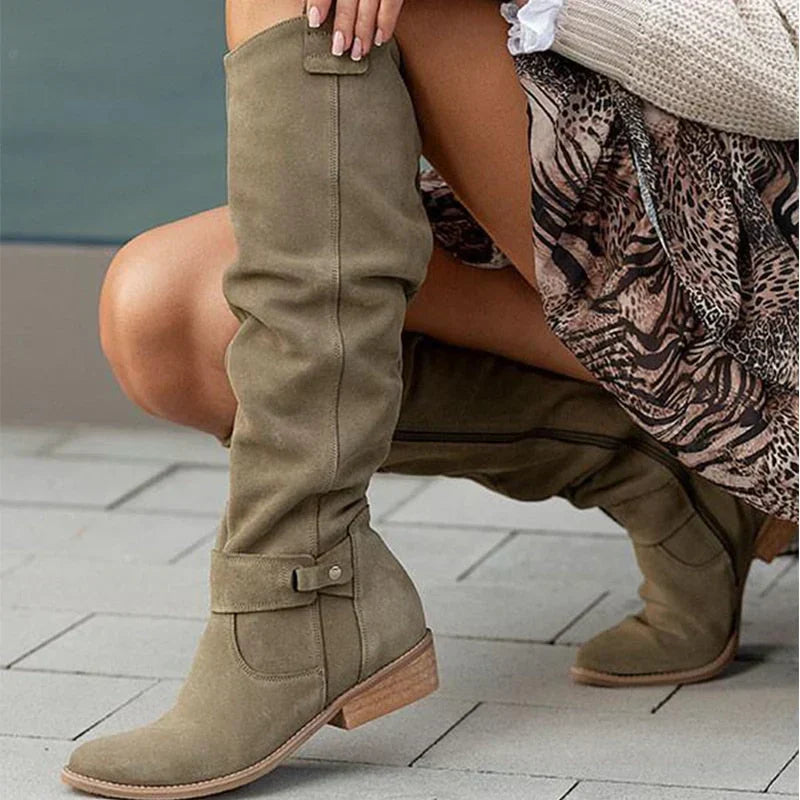 Botas altas efecto ante