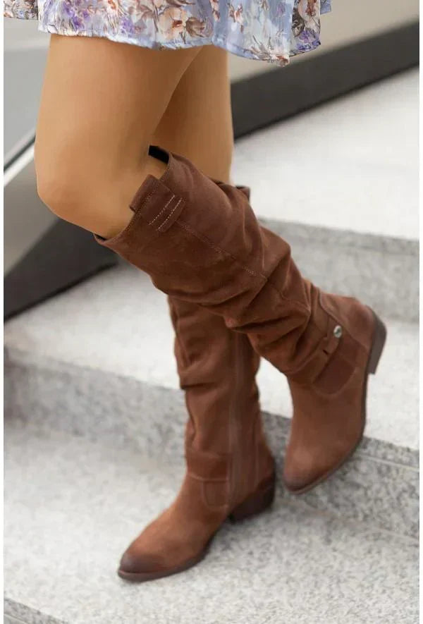 Botas altas efecto ante