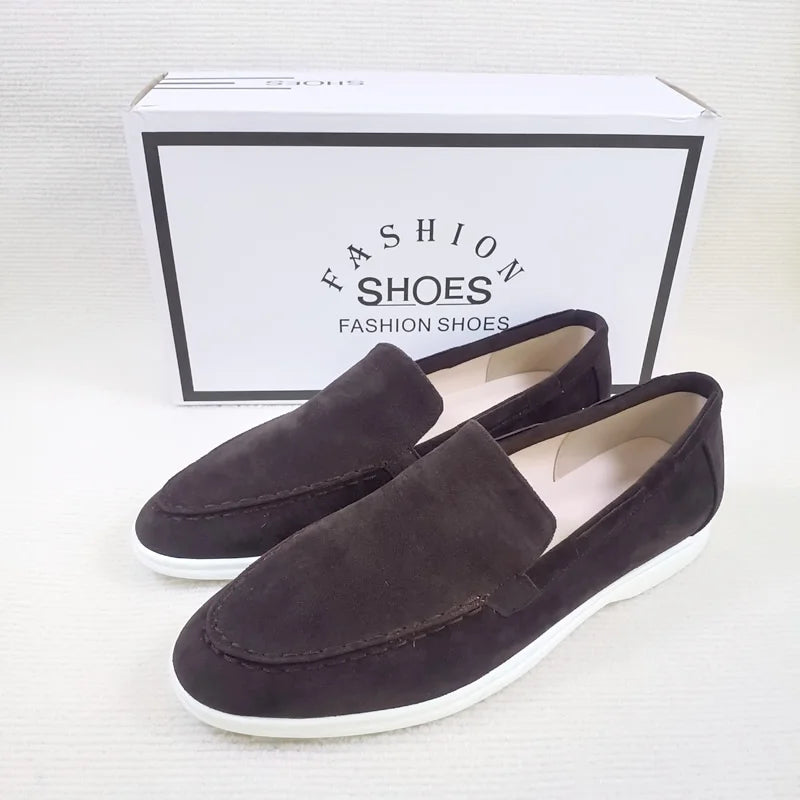 Mocasines Clásicos de Ante para Hombre