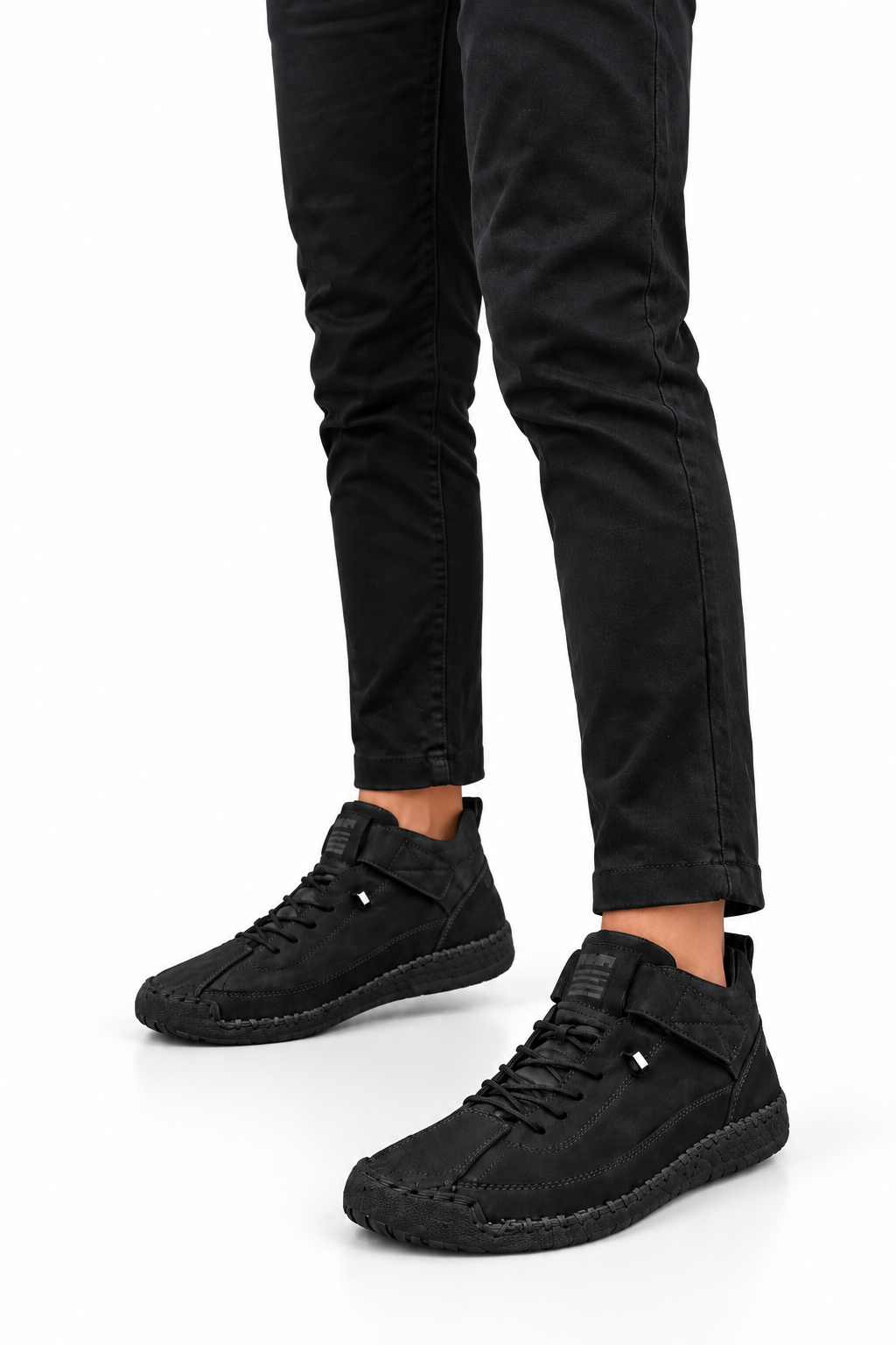 Mocasines de cuero genuino