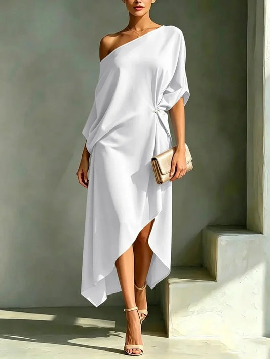 Camila | Vestido asimétrico