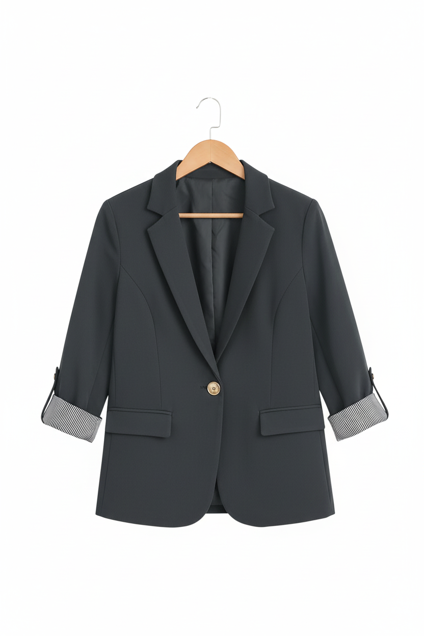 Blazer gris percha uniforme
