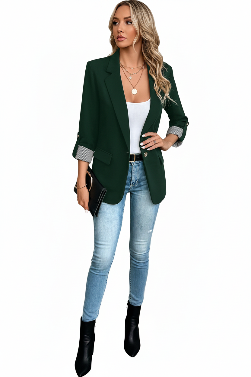 Blazer verde nueva postura