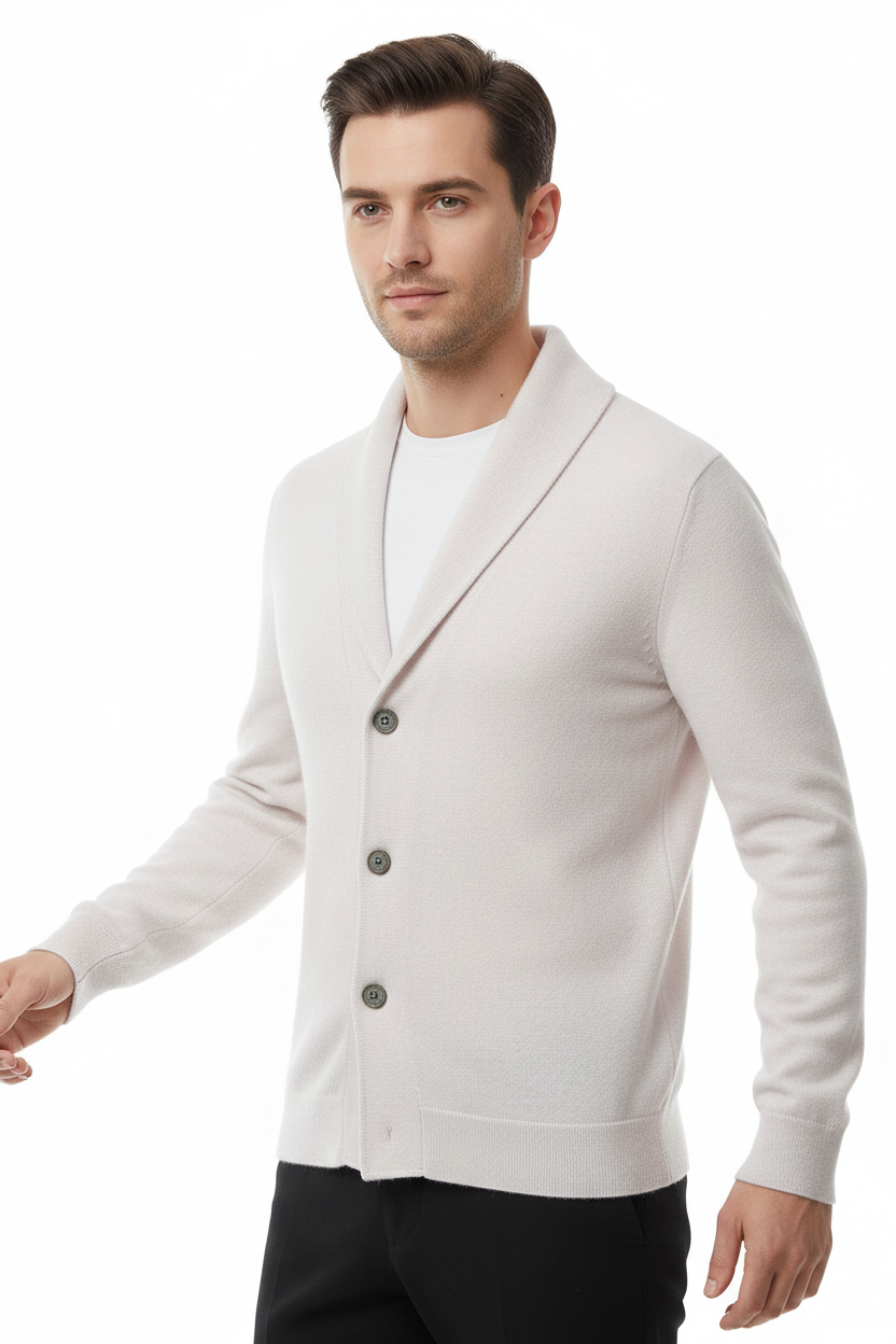 Cardigan blanco