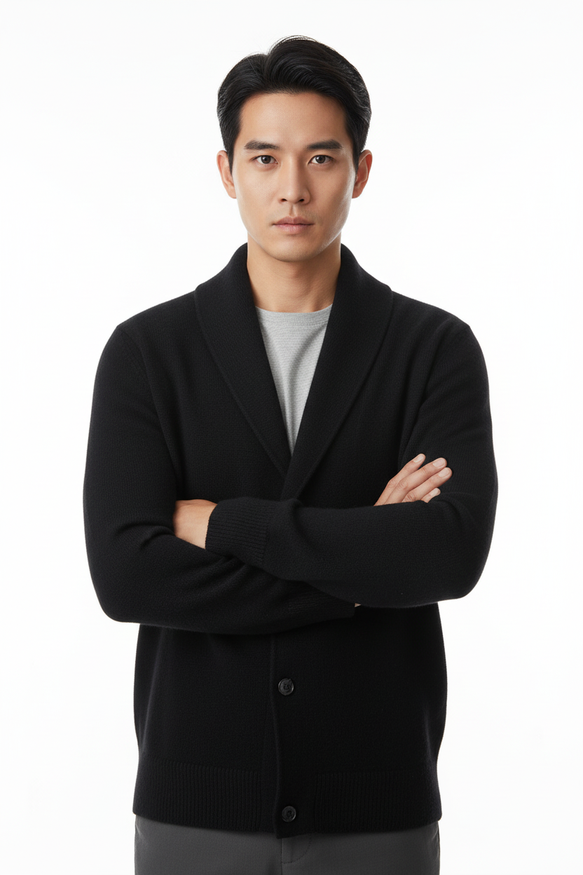 Cardigan negro