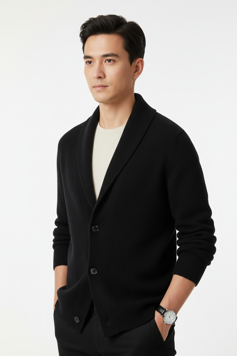 Cardigan negro