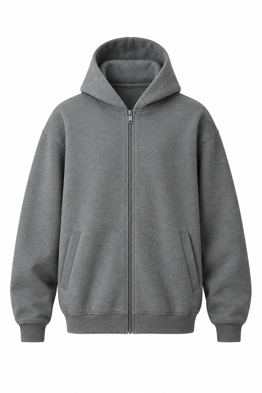 Chaqueta gris fondo blanco