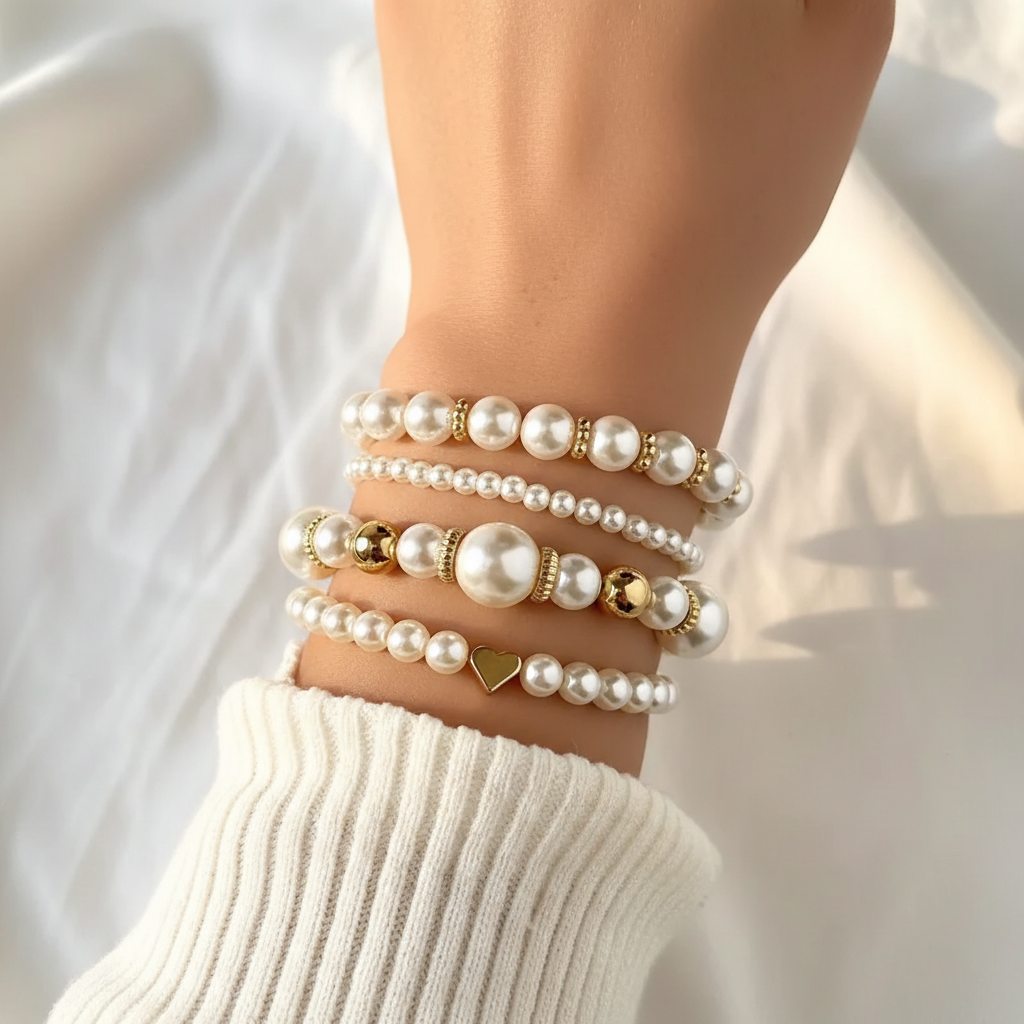 Pulseras muñeca ángulo diagonal