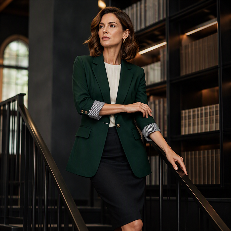 Blazer ligero estructurado