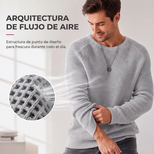 Jersey de punto gofrado