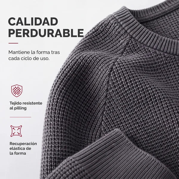 Jersey de punto gofrado